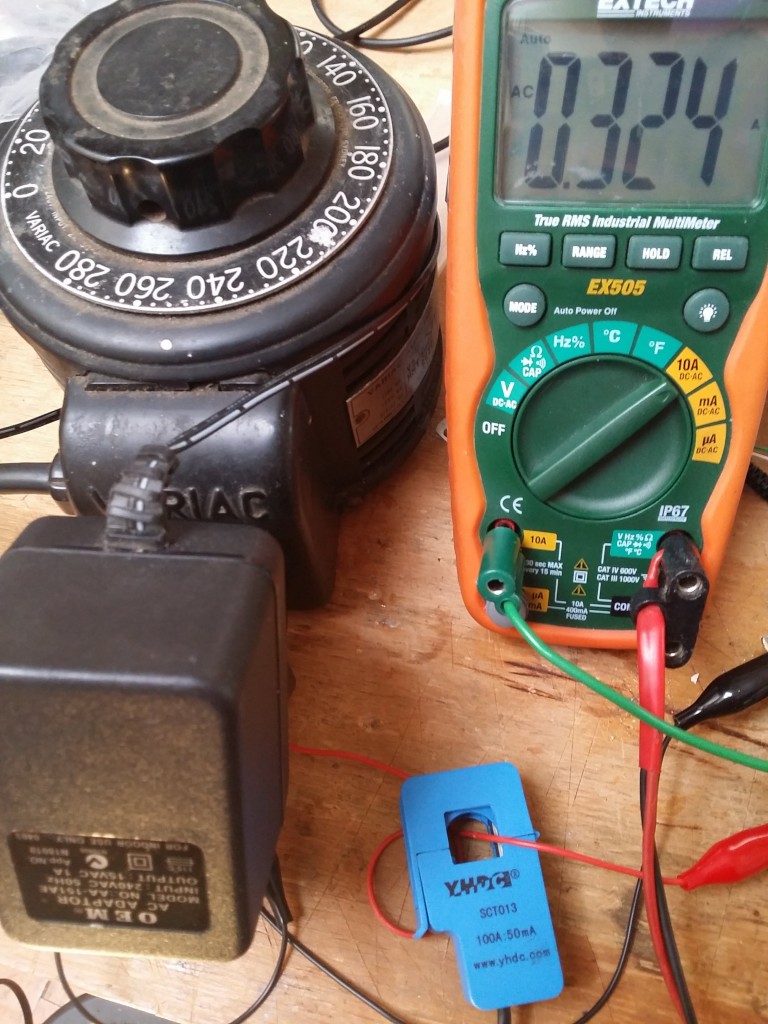 Measuring voltage and current